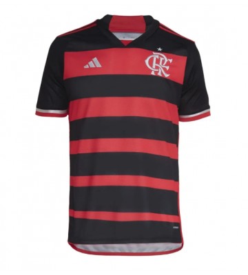 Lacne Muži Futbalové dres Flamengo 2024-25 Krátky Rukáv - Domáci